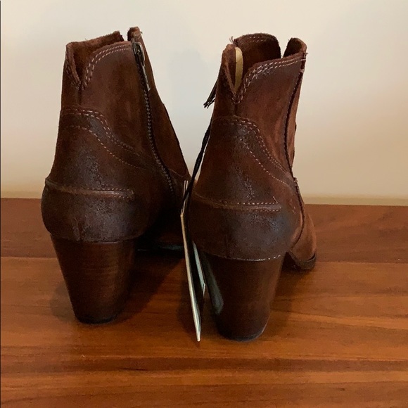 Frye Reed Suede Booties - Picture 3 of 6